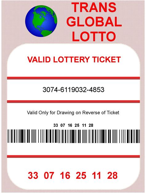 international sweepstakes lottery